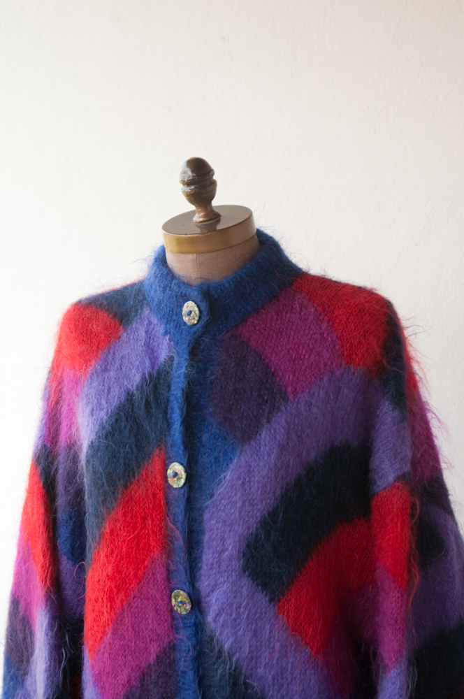 Cardigan o abrigo liviano de mohair - Imagen 3