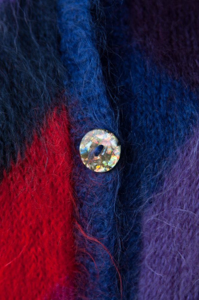 Cardigan o abrigo liviano de mohair - Imagen 5