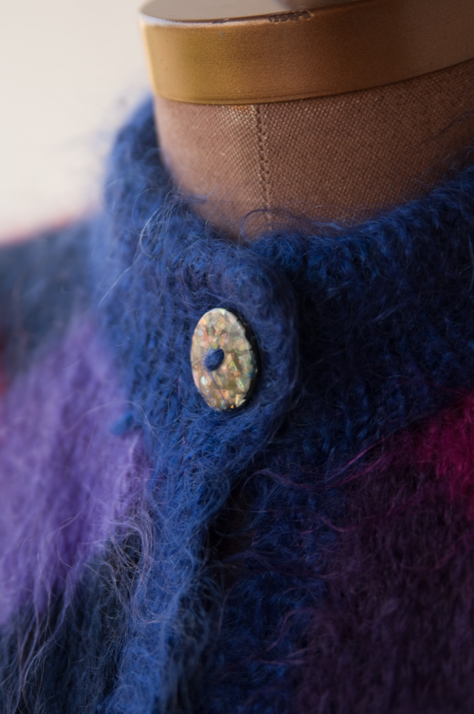 Cardigan o abrigo liviano de mohair - Imagen 6