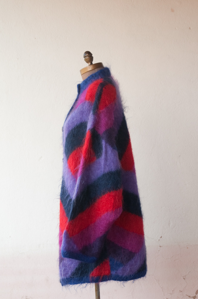 Cardigan o abrigo liviano de mohair - Imagen 8
