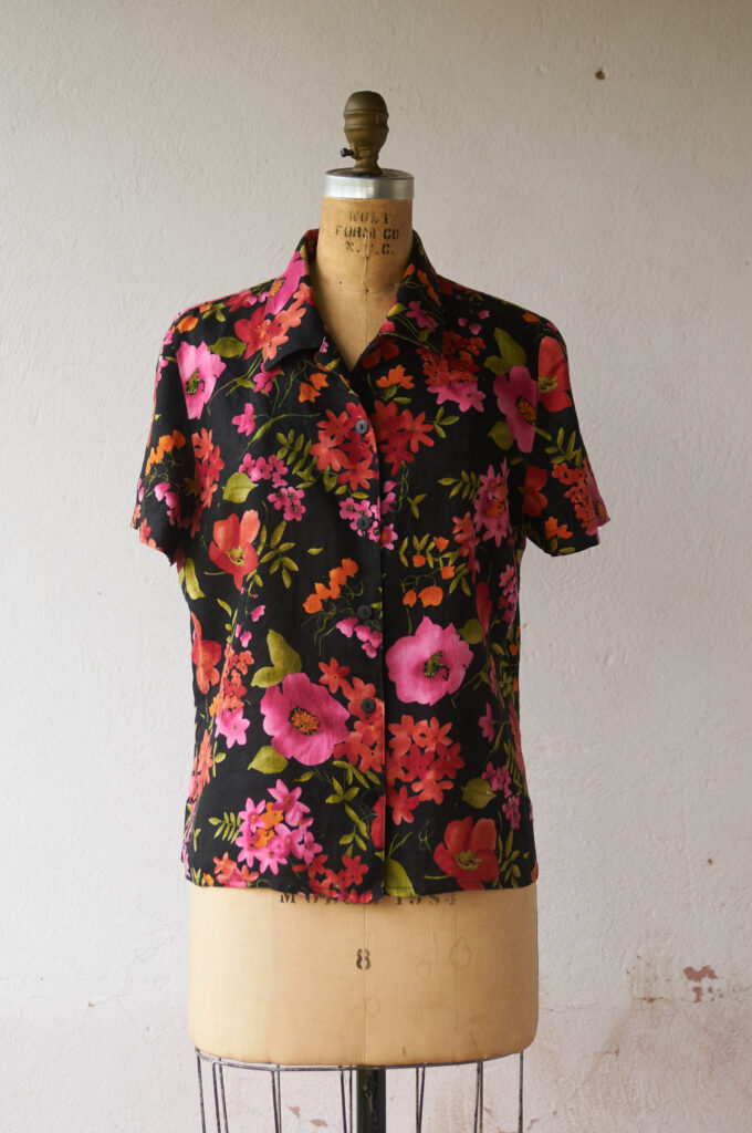 Blusa Floreada Style and Co Collection Talla 12(M)
