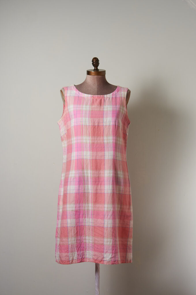 Vestido de lino y algodón Villager Sport Talla S/M