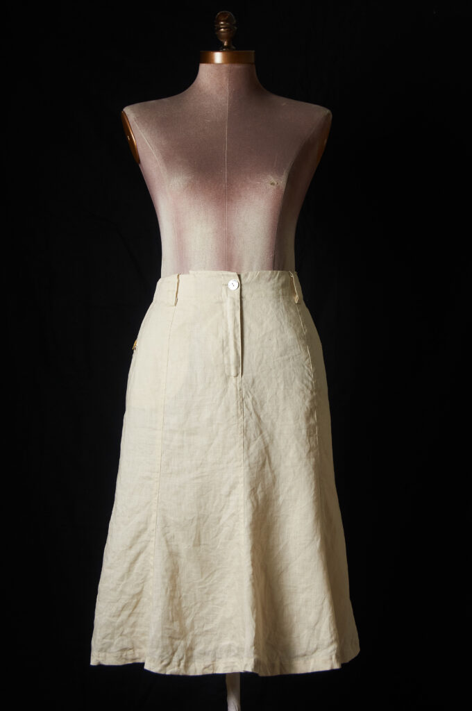 Falda de lino Madewell Talla M