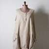 Vestido de lino beige Talla M/L