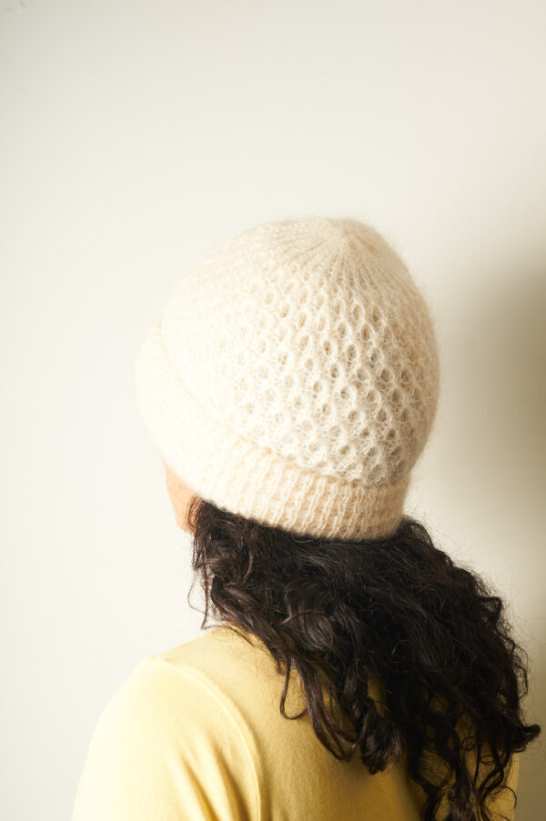 Gorro de lana y mohair