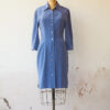 Vestido camisero de seda natural XS