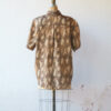 Blusa de seda animal print talla S - Imagen 2