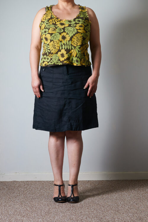 Falda de lino Talla S/M(M)