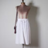 Falda blanca lino viscosa Talla S/M