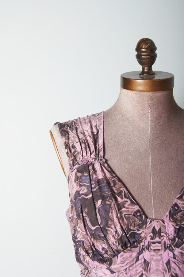 Vestido de seda Peruvian Connection Talla S(M) - Imagen 4