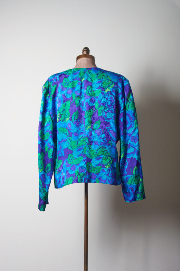 Chaqueta de seda Adrianna Papell Talla L(M) - Imagen 4