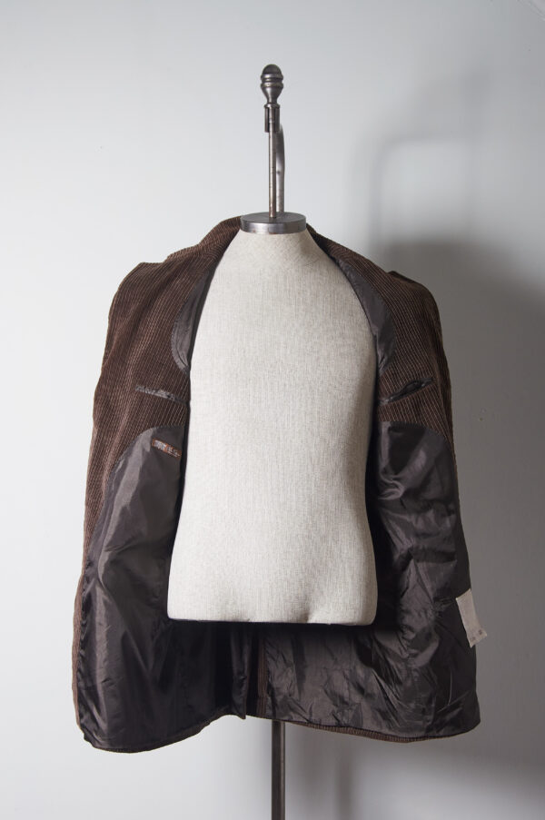 Blazer de cotelé Hilado en Italia Talla L/XL - Imagen 4