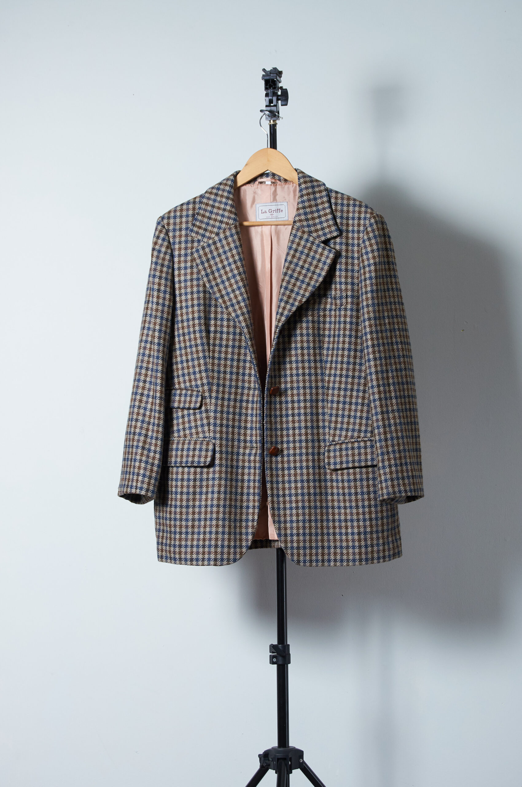 Blazer tweed talla L mujer