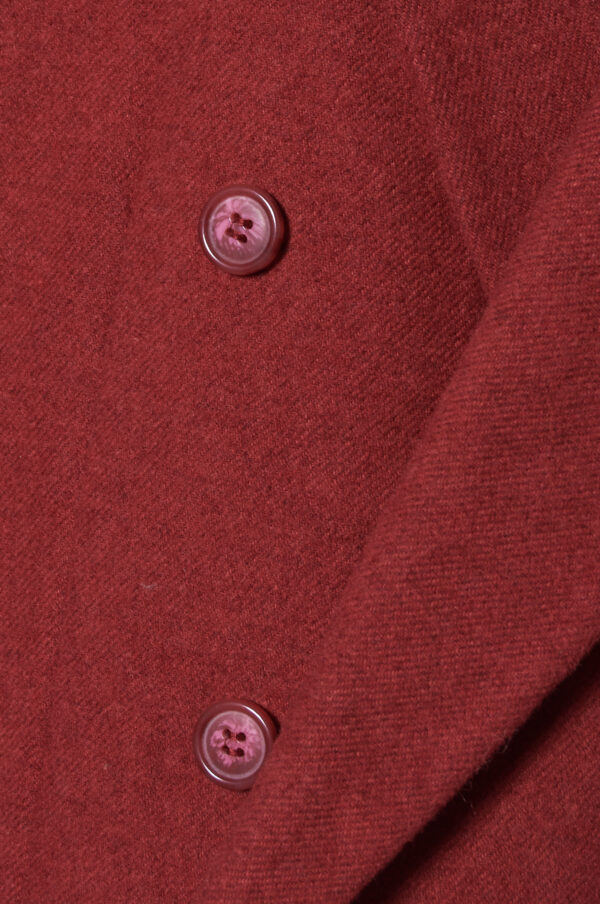 Blazer de lana doble abotonado talla L - Imagen 4
