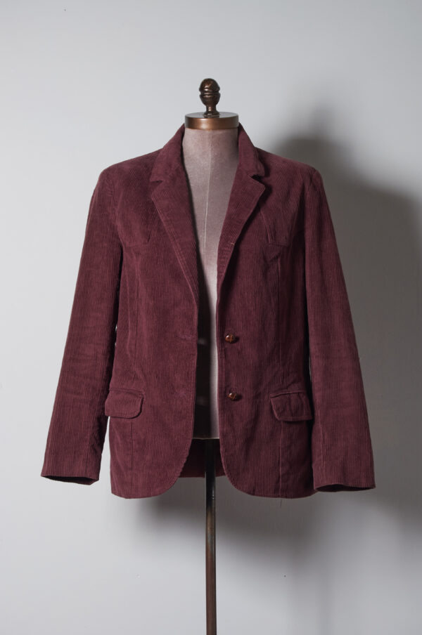 Blazer de cotelé talla M (M)