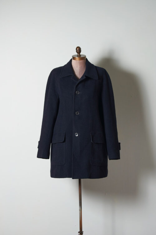 Abrigo Azul marino Talla S(H) lana y cahemira
