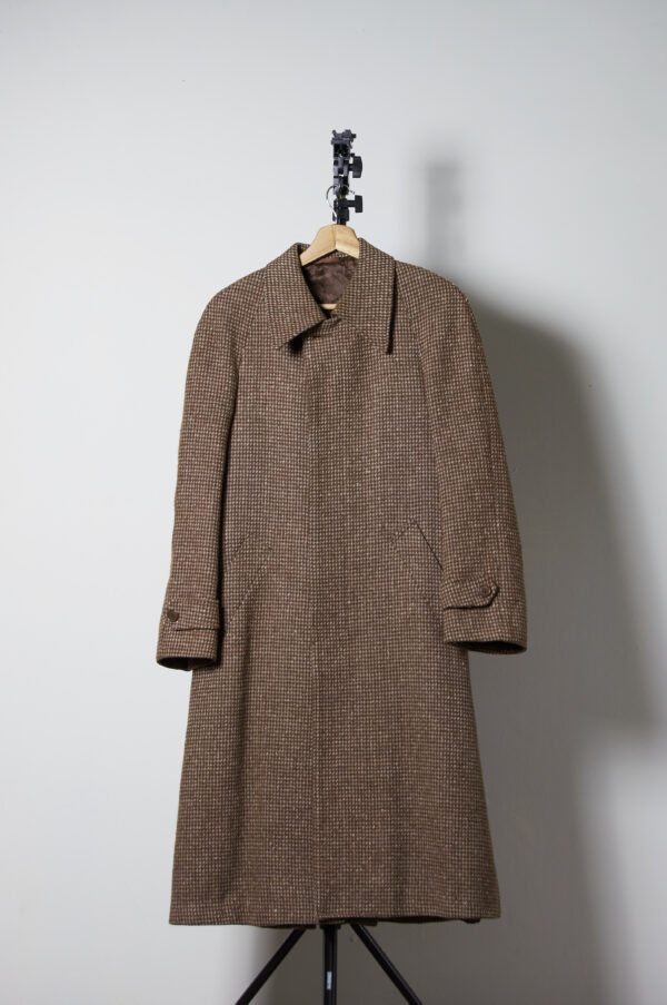Abrigo de lana balmacaan talla S hombre - Imagen 2