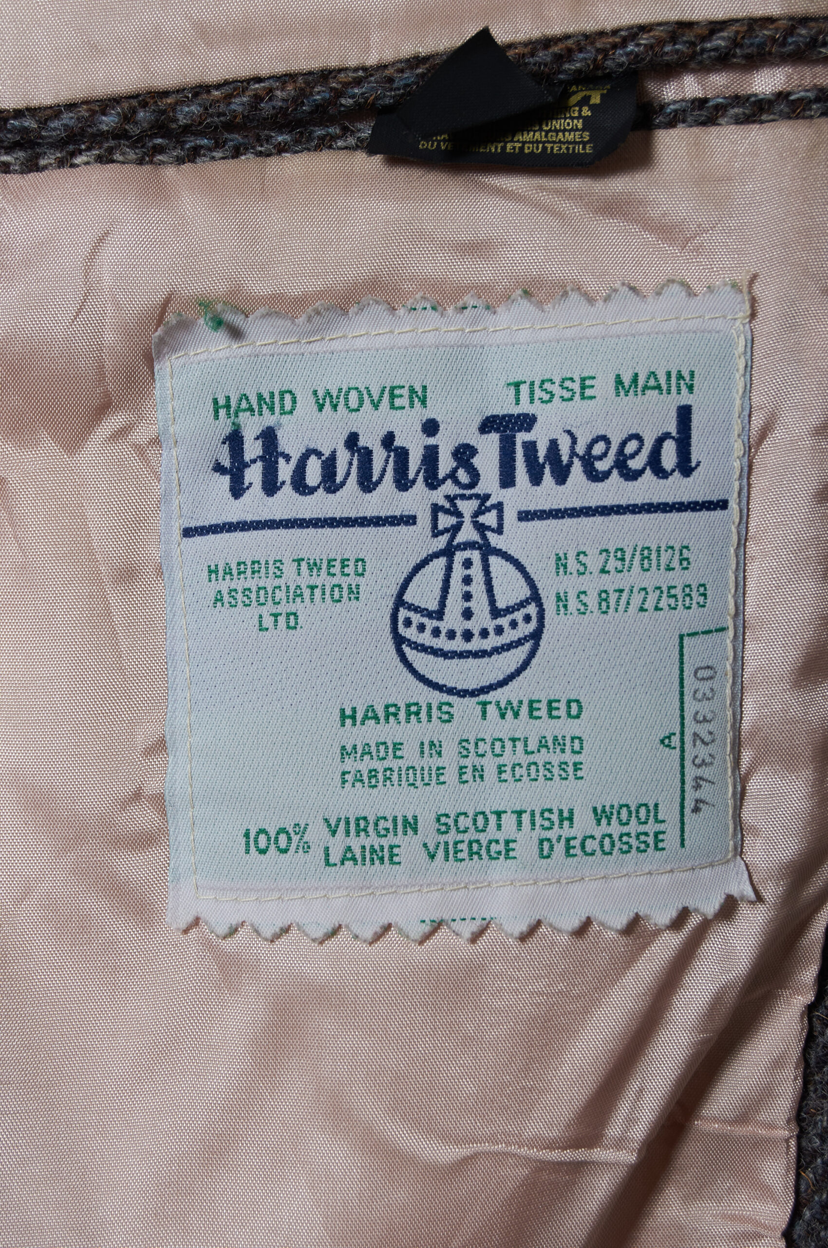 Blazer Harris Tweed talla S(H) - Imagen 5