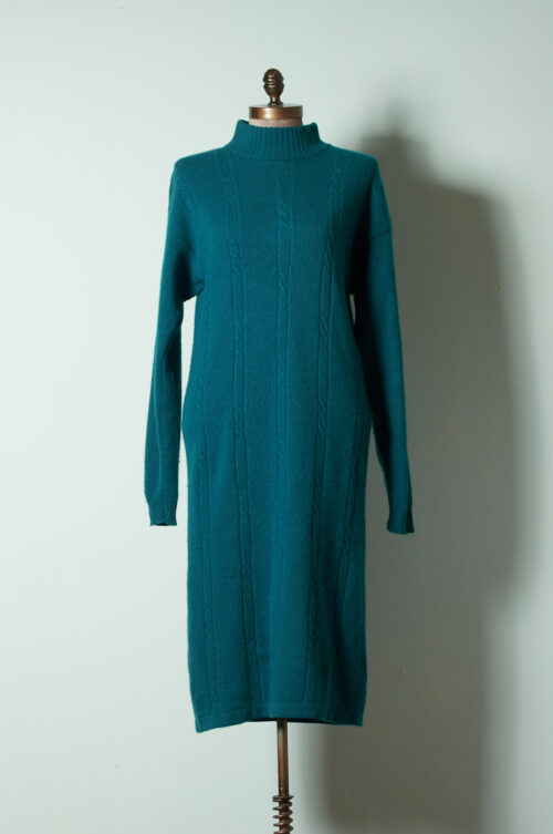 Vestido de lana de cordero y angora Talla M(M)