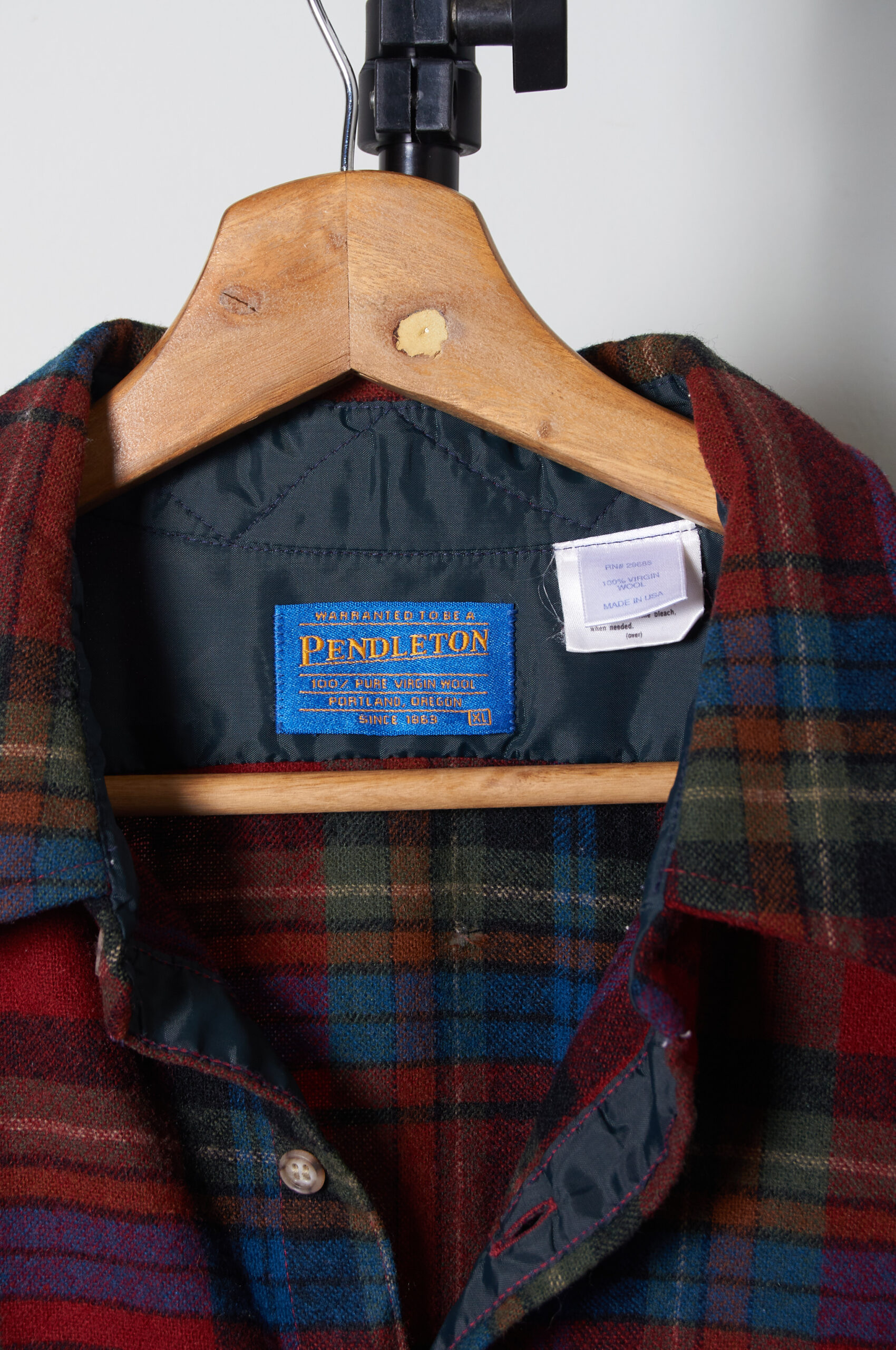 Camisa Pendleton Talla XL - Imagen 2