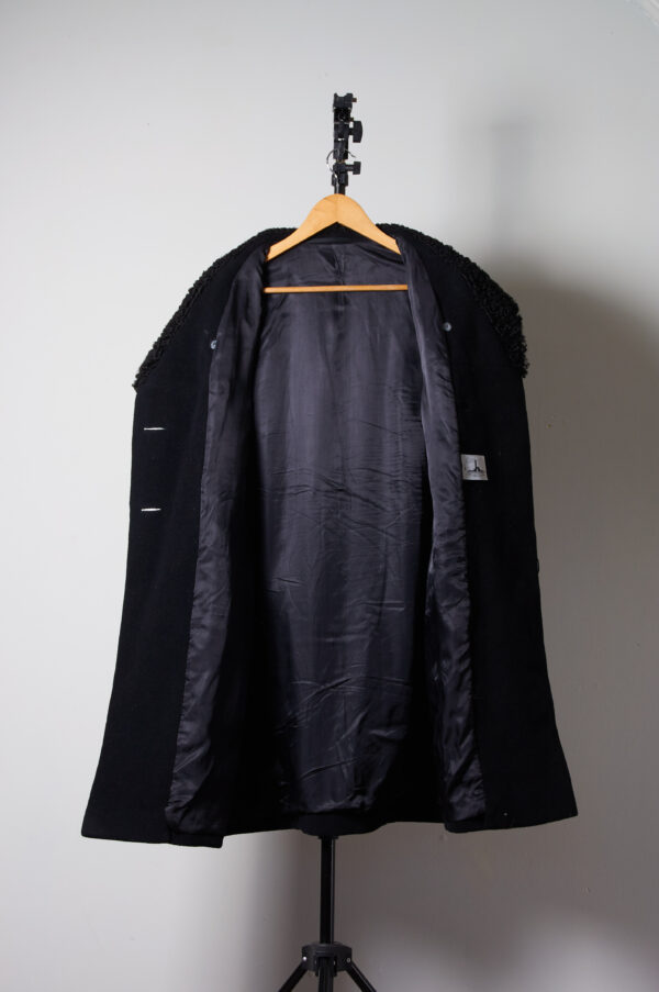Abrigo de lana y astracán Talla M(M) - Imagen 3