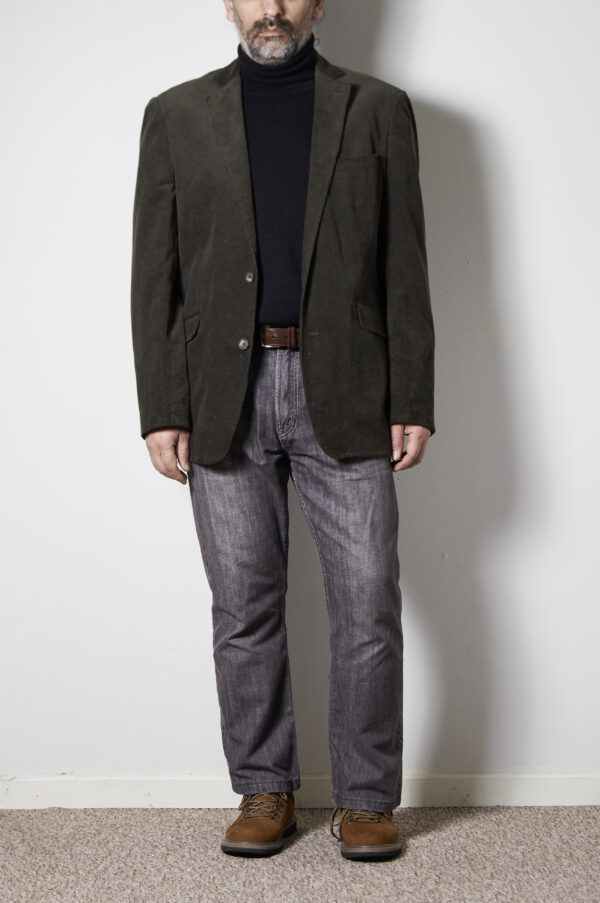Blazer Bagianni  de cotelé talla M/L