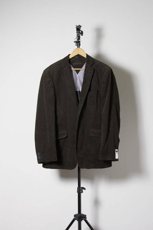 Blazer Bagianni  de cotelé talla M/L - Imagen 2