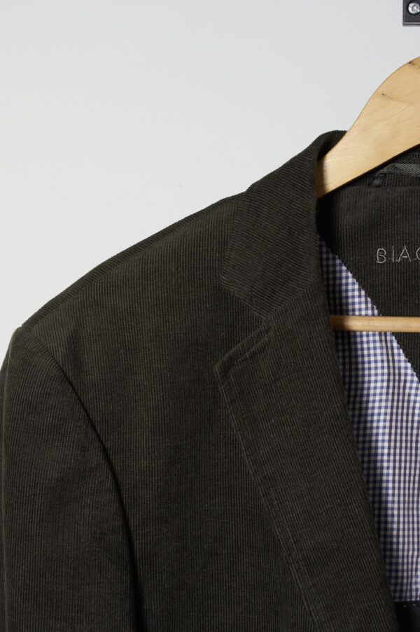 Blazer Bagianni  de cotelé talla M/L - Imagen 3