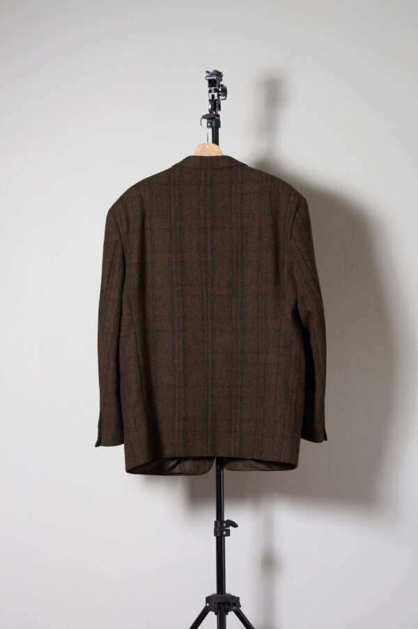 Vestón o blazer tweed 100% lana talla M/L - Imagen 3