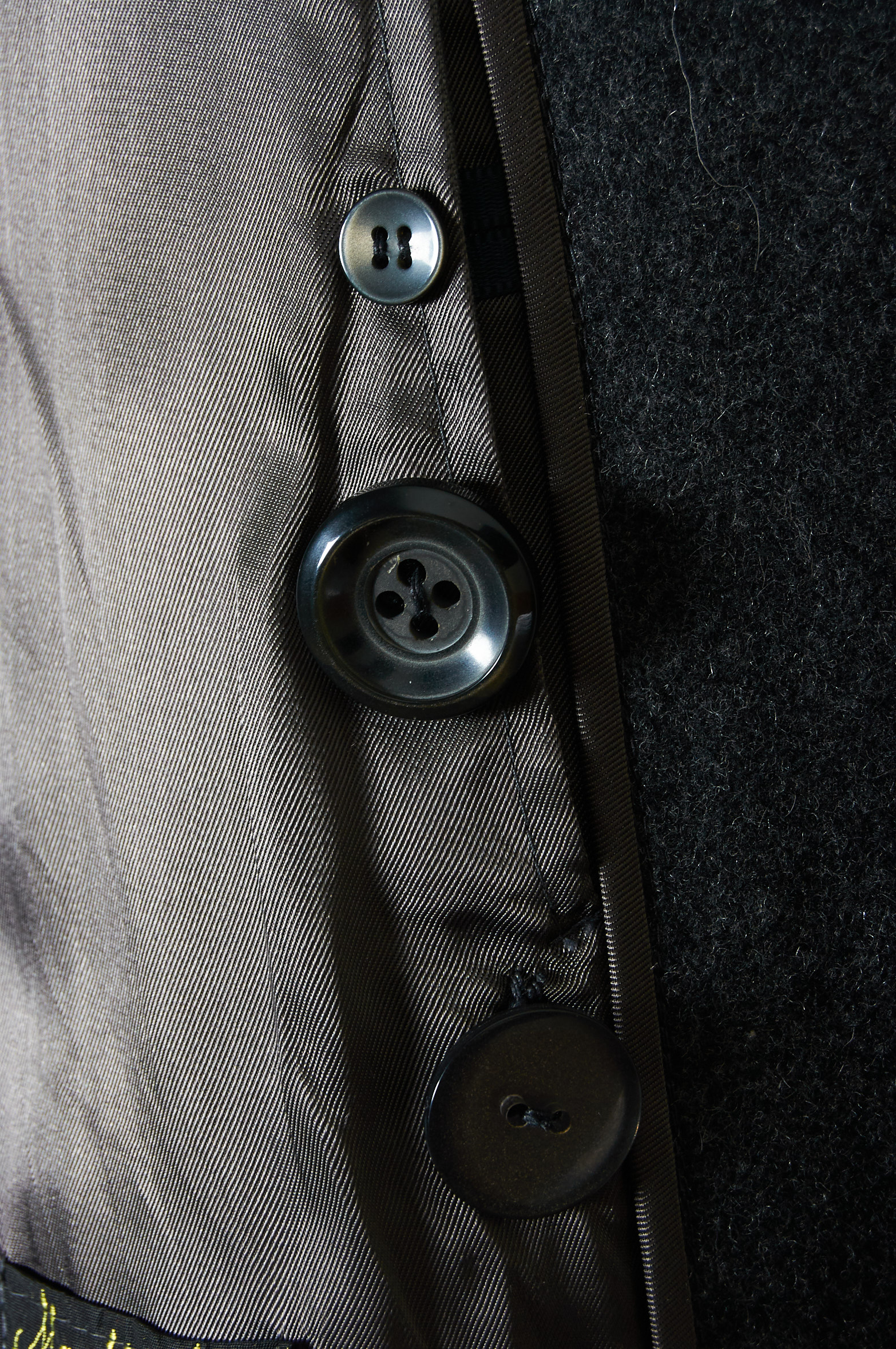 Abrigo doble abotonado 100% lana talla M/L hombre - Imagen 6