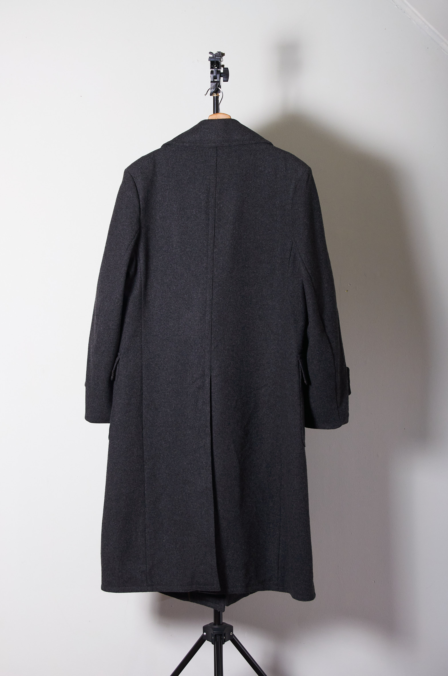Abrigo doble abotonado 100% lana talla M/L hombre - Imagen 8