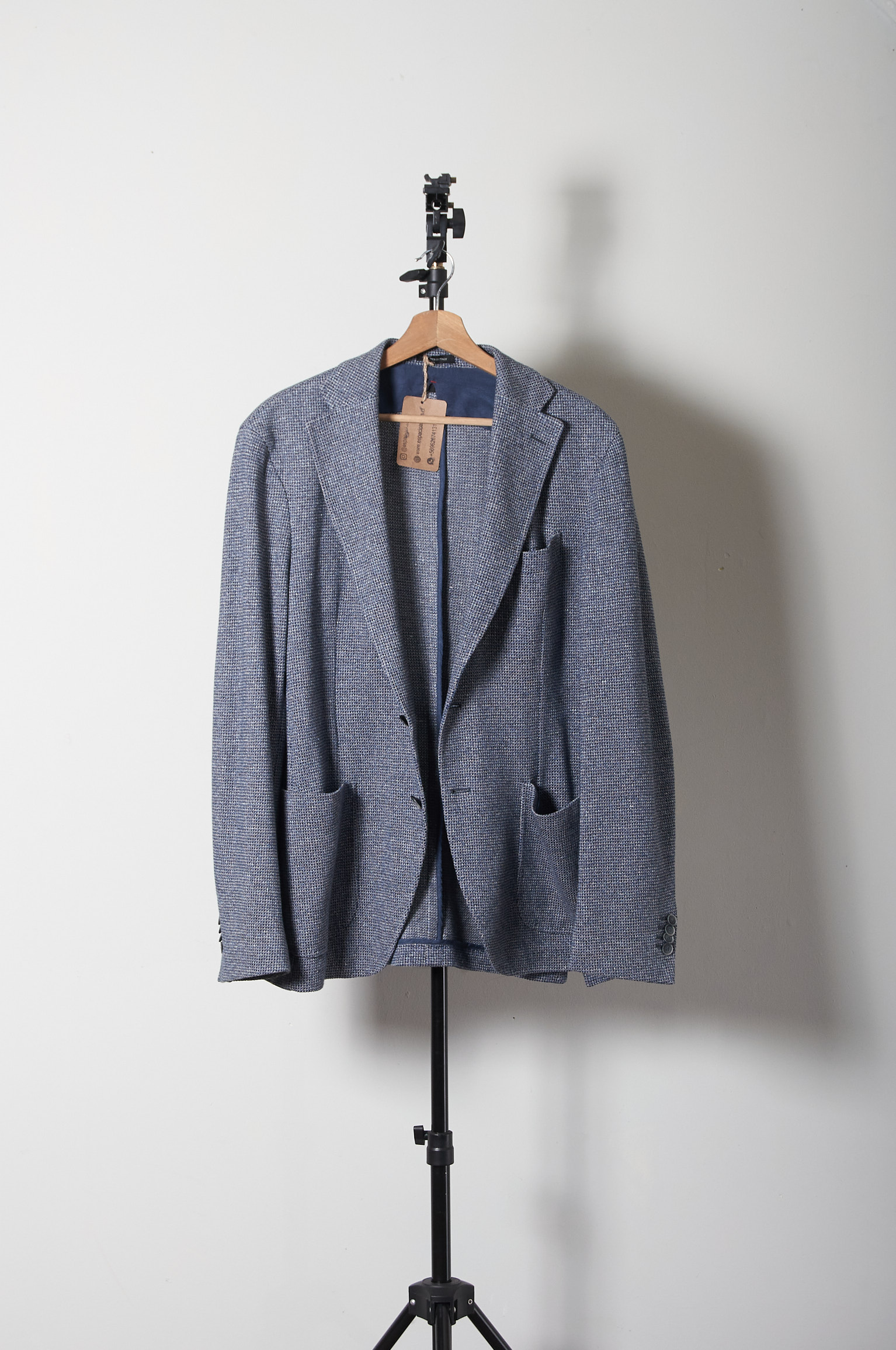 Vestón algodón y lino Talla M/L hombre