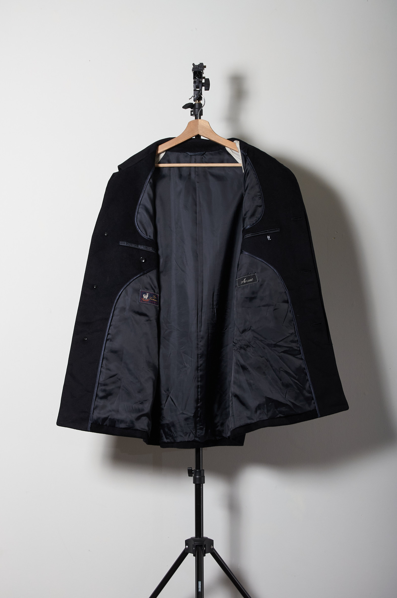 Abrigo japonés de cachemira talla S/M - Imagen 4