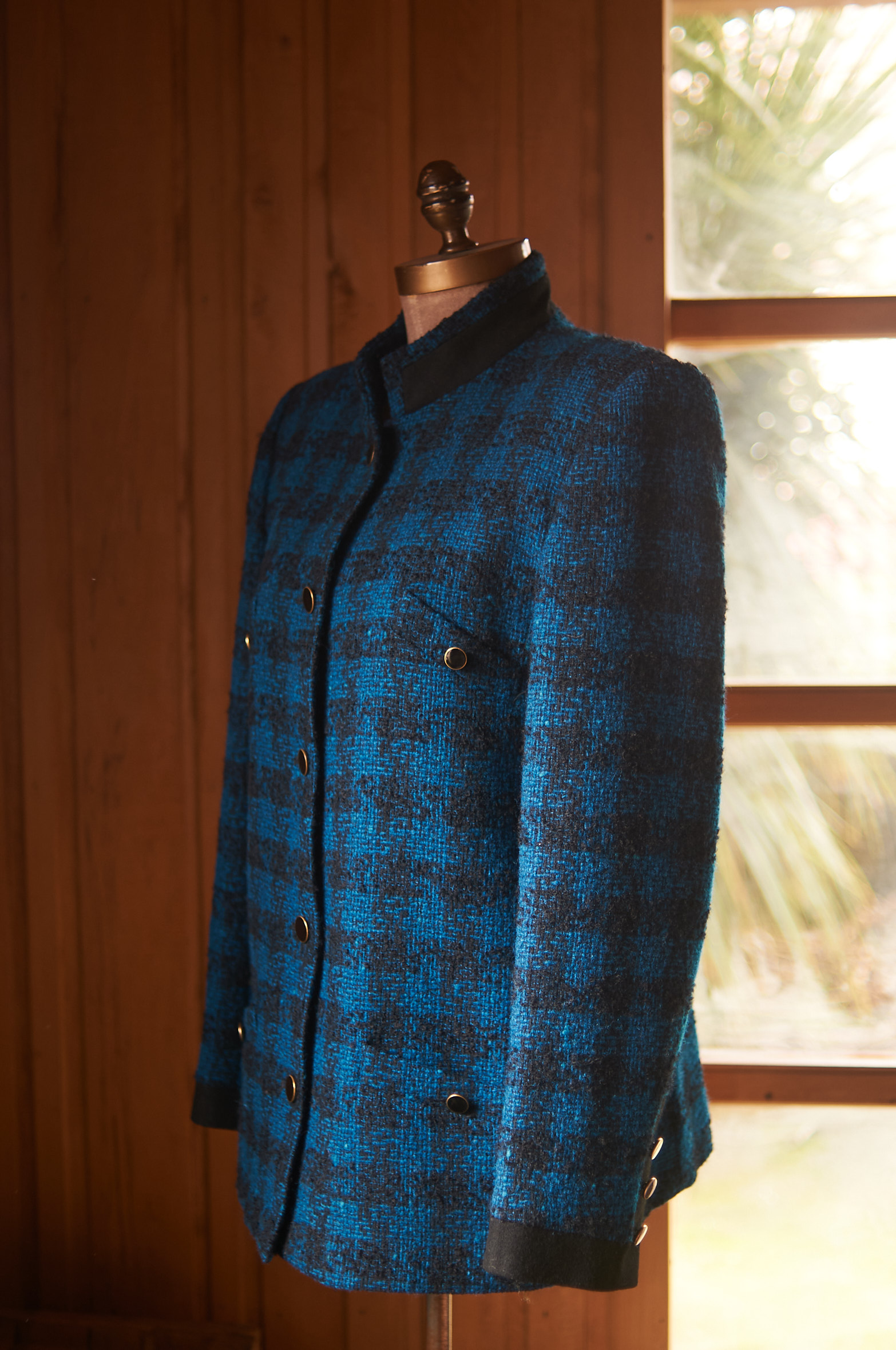 Blazer Lana Mohair Talla M mujer - Imagen 5
