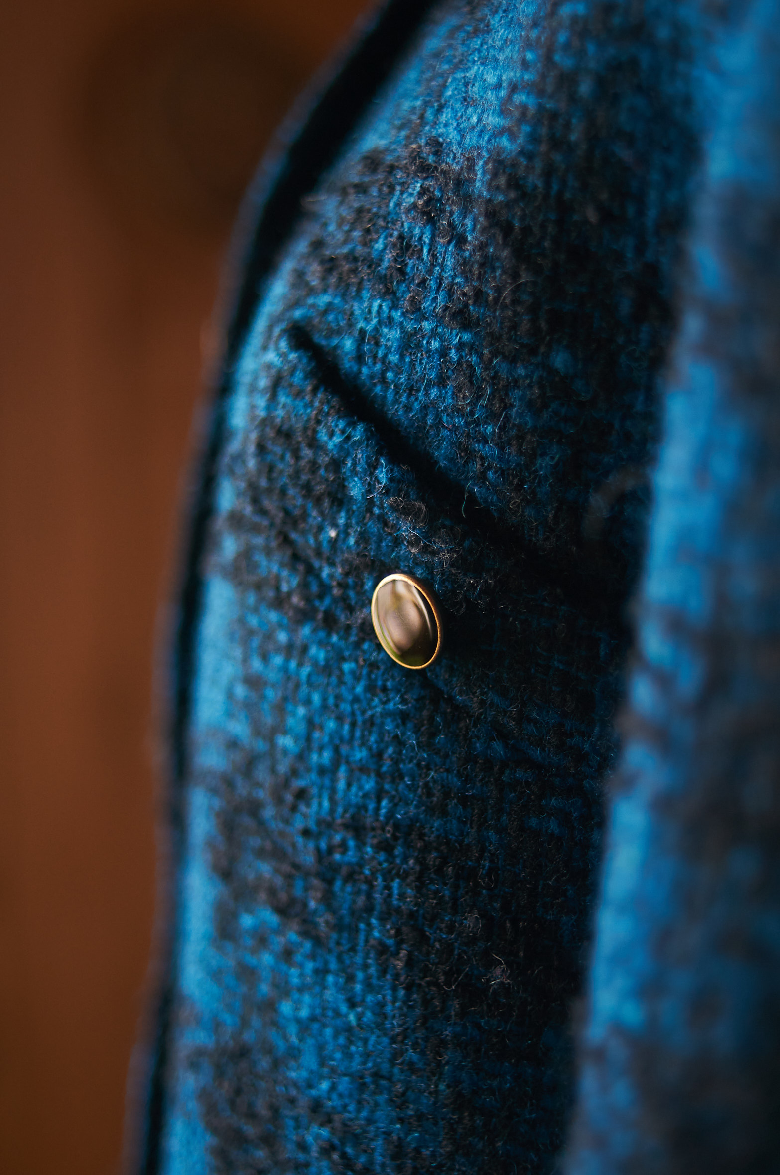 Blazer Lana Mohair Talla M mujer - Imagen 7