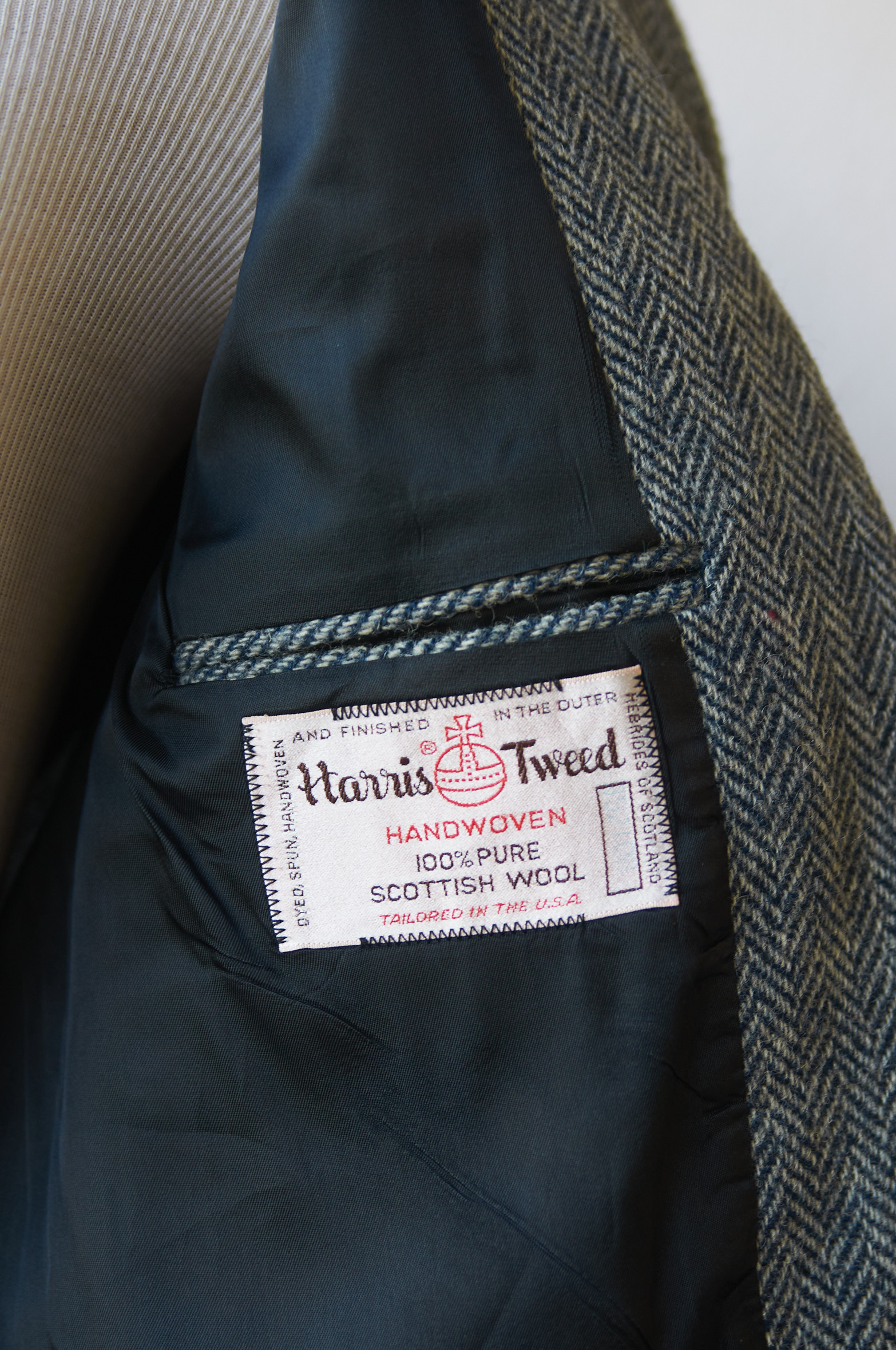 Blazer Harris Tweed talla M hombre - Imagen 5