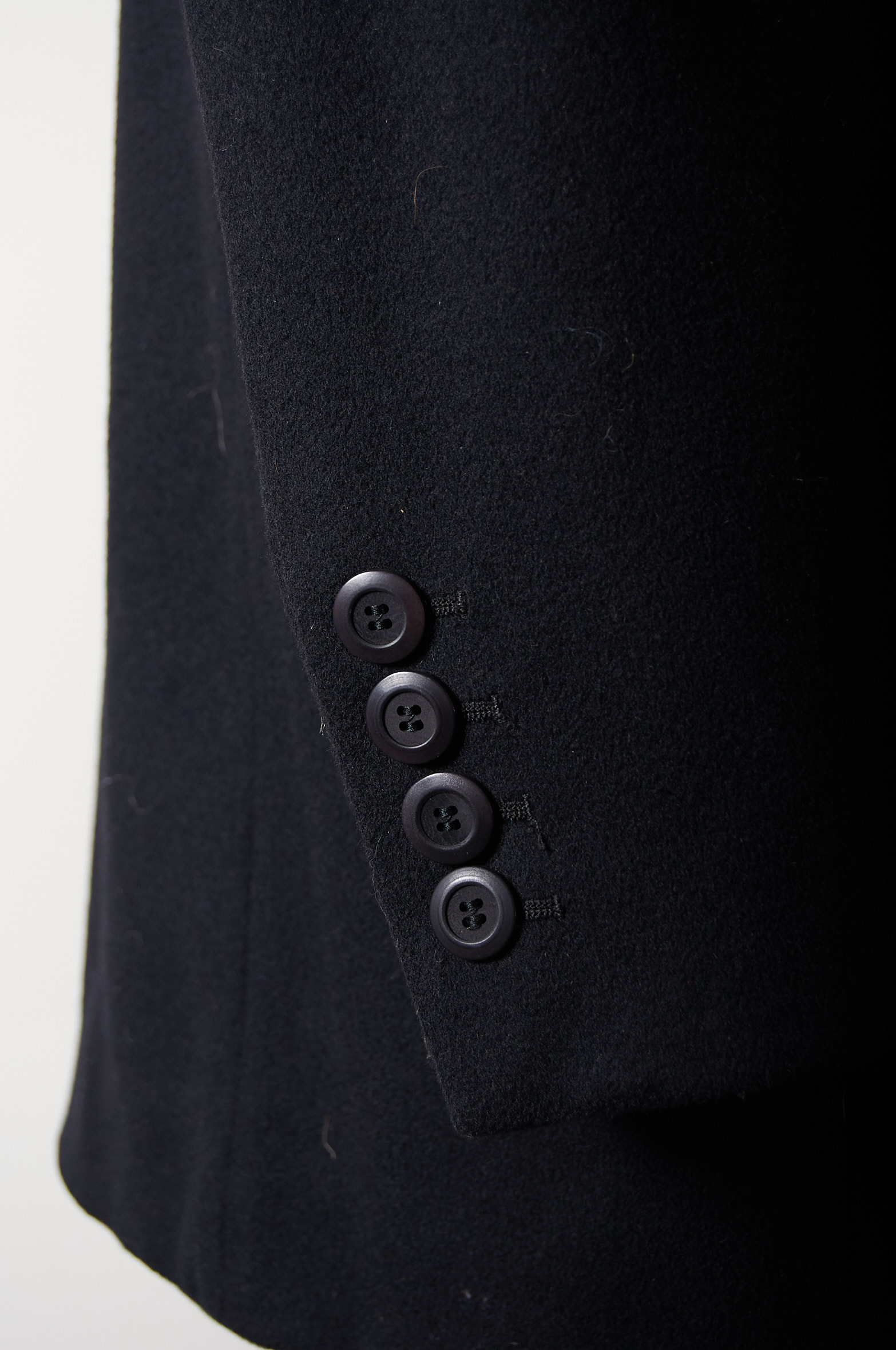 Blazer de lana doble abotonado de lana y cachemira talla L mujer - Imagen 5