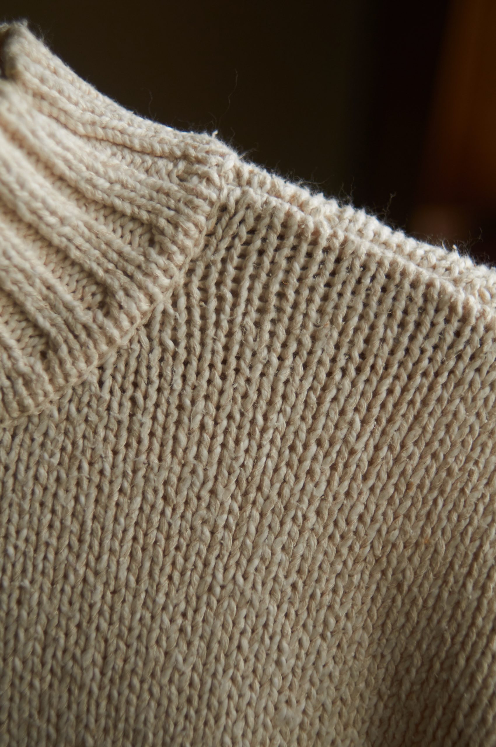 Sweater de seda y algodón talla L - Imagen 4