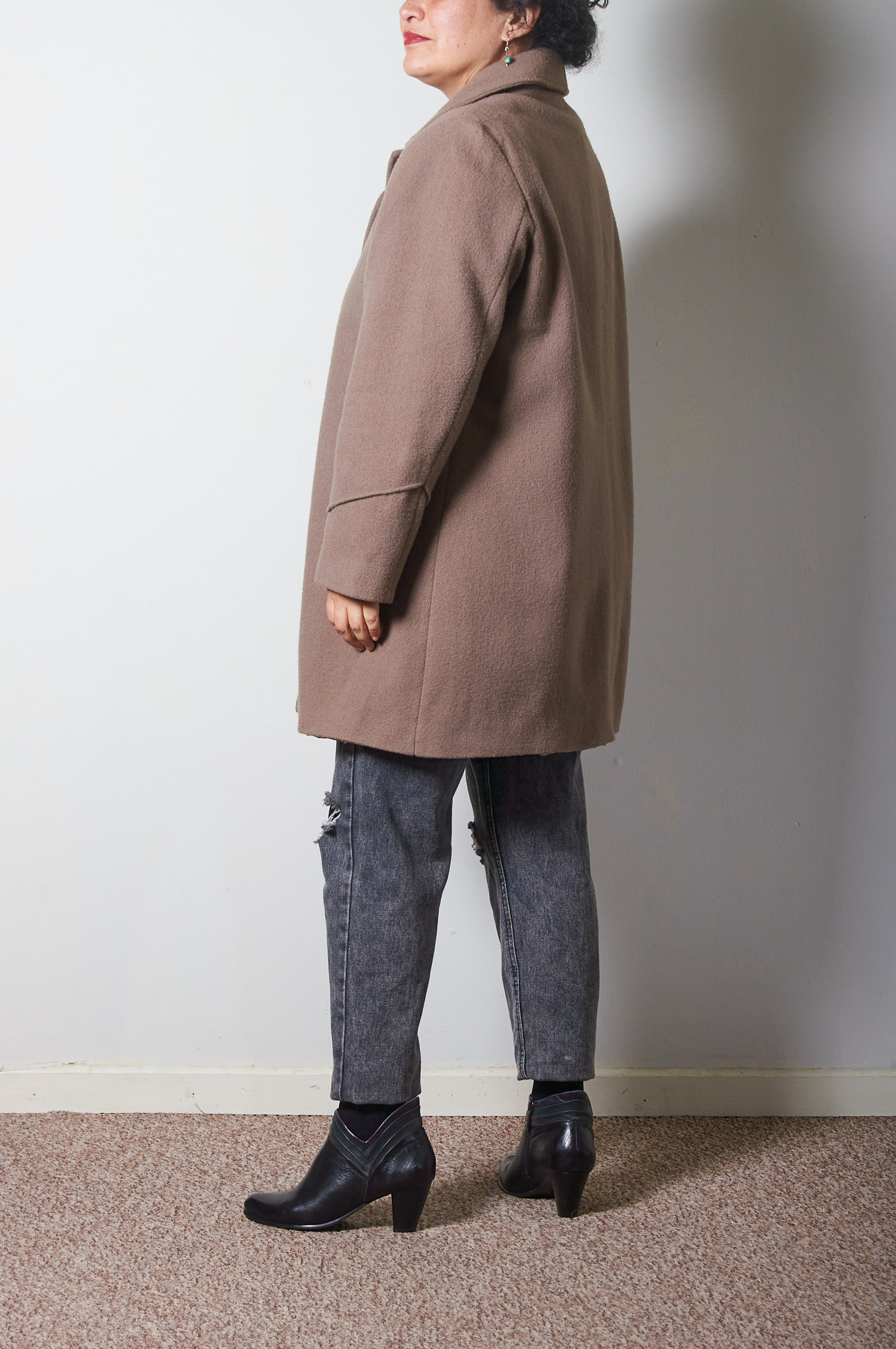 Abrigo de lana Sauer Talla 48 mujer - Imagen 4