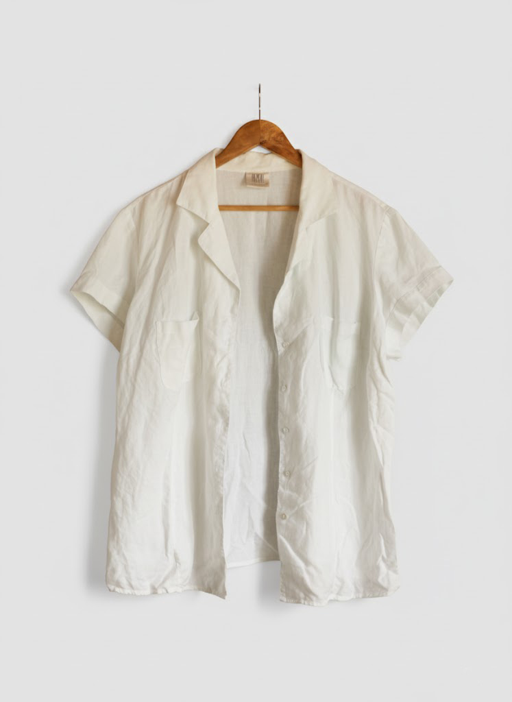 Blusa de lino Madeleine Talla L mujer