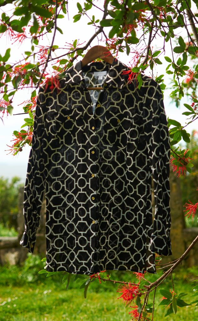 Blusa de lino Charter Club Talla XS mujer