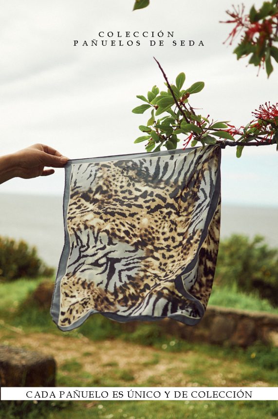 Pañuelos de seda vintage