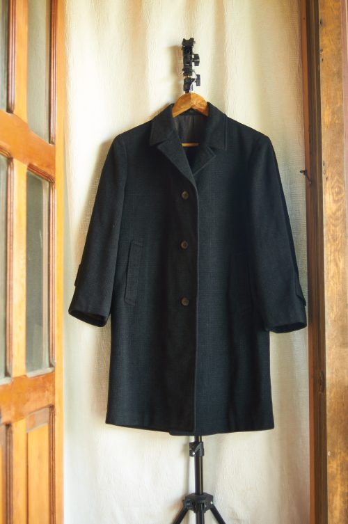 Abrigo japonés gris Talla S hombre