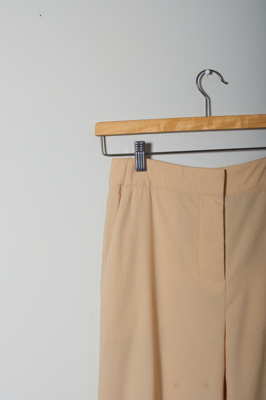 Pantalón vintage de lana Talla XS/S mujer - Imagen 2