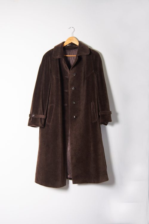 Abrigo vintage CamelHair y Seda Talla M mujer