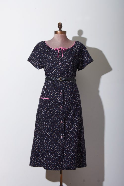 01 Vestido hecho en Francia años 50/60