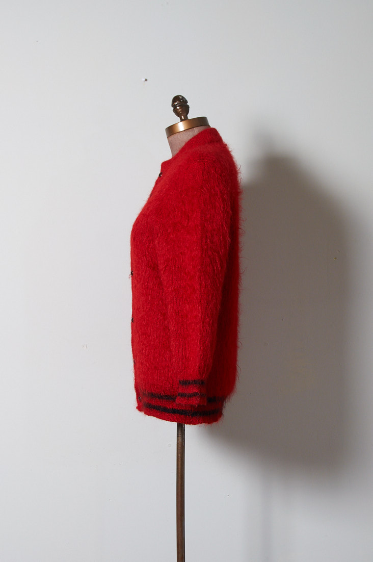 Suéter vintage Mohair Talla S/M mujer - Imagen 4