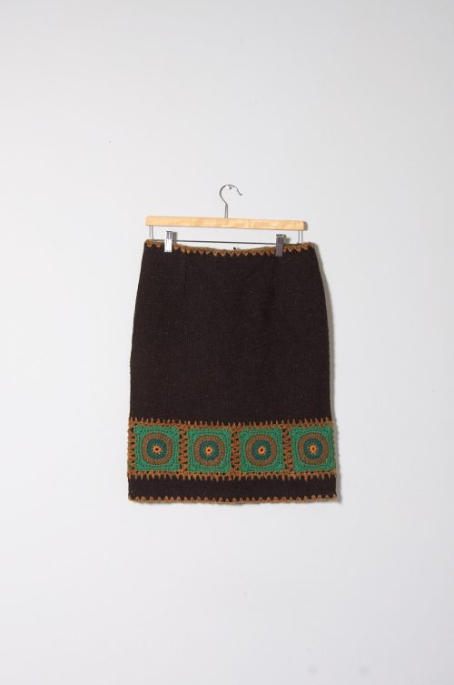 Falda de lana Talla S/M mujer