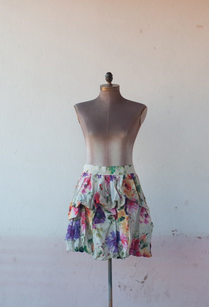 Falda floral Talla S - Imagen 2