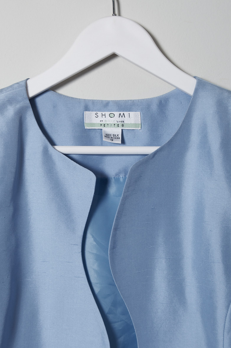 Blazer de seda SHOMI talla M/L - Imagen 2